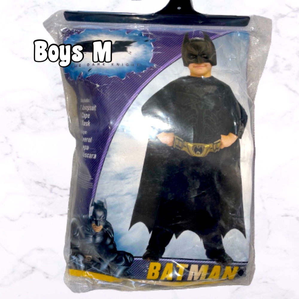 The Dark Knight Batman Boys Costume, Medium (8)